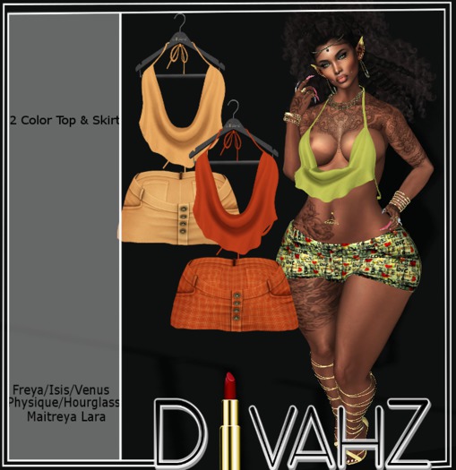 !DC! Riskii Skirt Set V4 (Mesh)