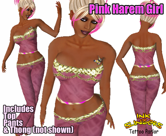 Pink Harem Girl