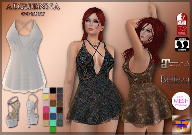 Adrienna Outfit Delivery *Farfalla*