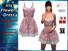 La&Li   Iris Flowers Dress