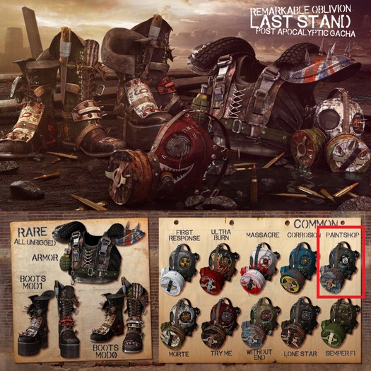 RO - Last Stand - Gas Mask - Paint Shop