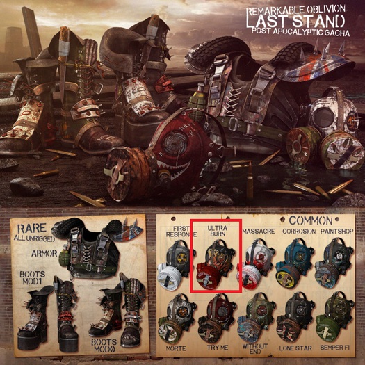 RO - Last Stand - Gas Mask - Ultra Burn