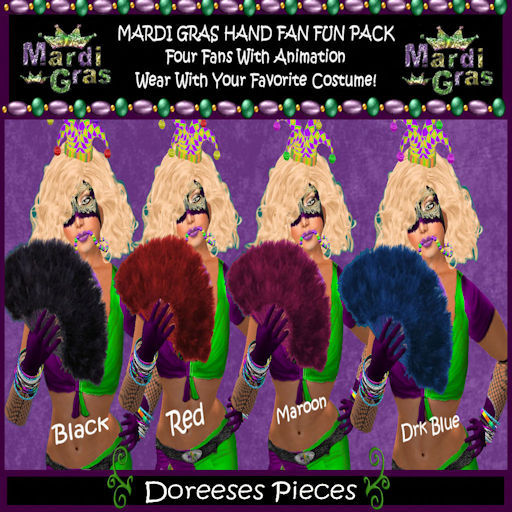 MARDI HAND FANS BOX 2