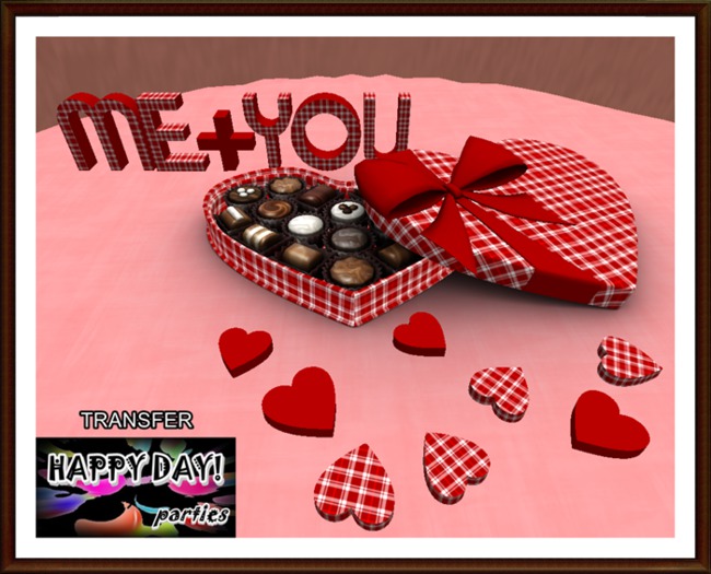 Valentines - Me+You Chocolates - Red