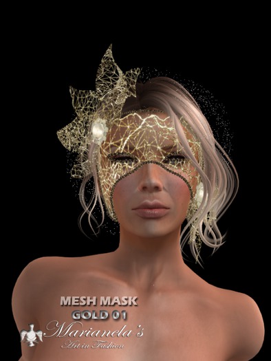 Marianela's MASK MESH GOLD 01