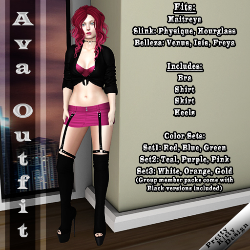 :PKD: (Wear) Ava Outfit Set 2