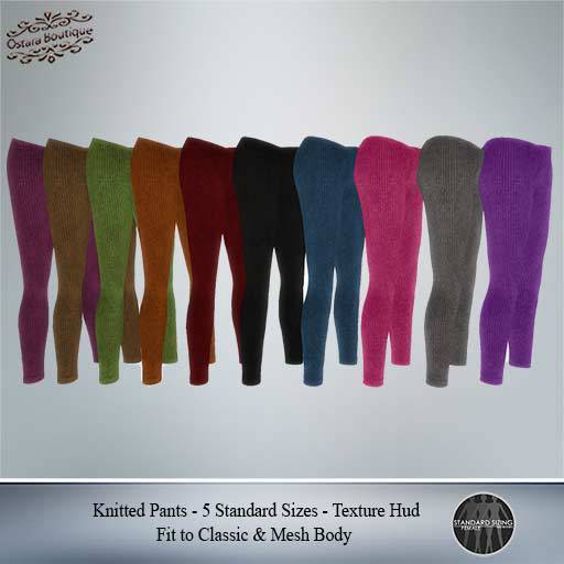 Knitted Pants Mesh