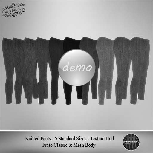  Knitted Pants Mesh - DEMO