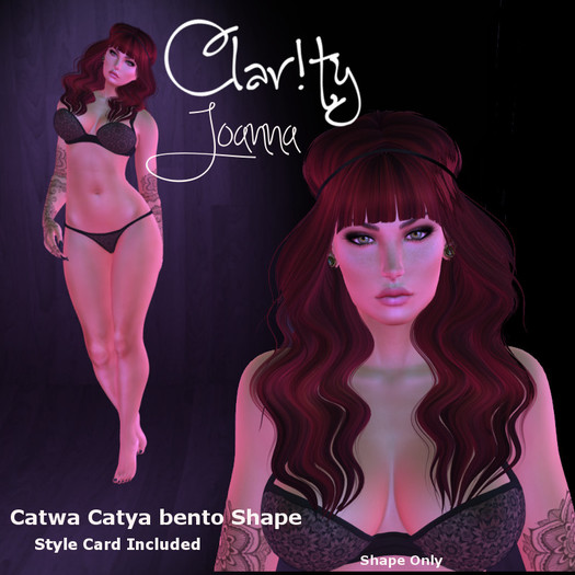Clar!ty~Joanna~Shape for Catwa Catya Bento