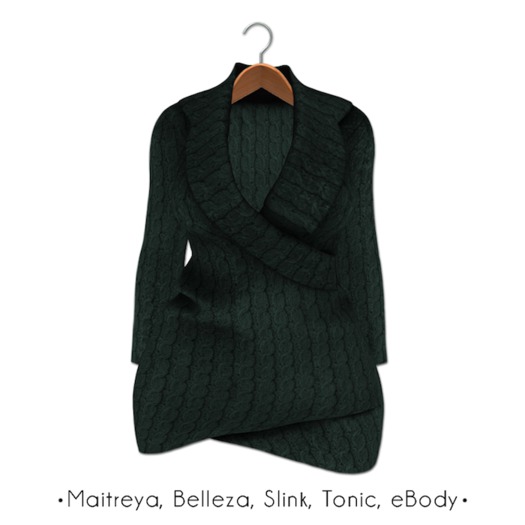 {MYNX} Sweater Wrap - DEMO