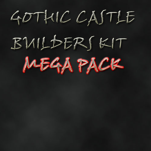 gothic Castle builders Kit Mega Pack 