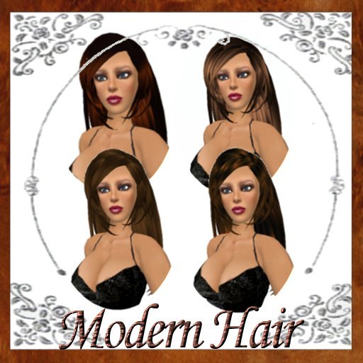 Modern Brown Collection Female hair