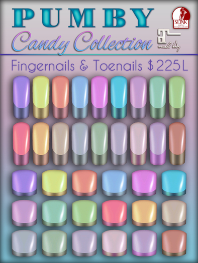 PUMBY* Slink & Maitreya - Candy Collection Fatpack Huds