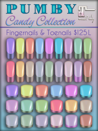PUMBY* Candy Collection - Maitreya Finger & Toenail Hud