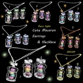 18 Cute Macaron Earrings & Necklace Box 5