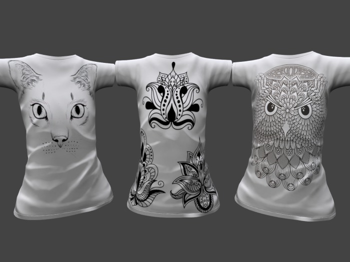 Oi, Brutha! Tintable Mods [Kemono & Av 2.0 - Touchable T-Shirt]