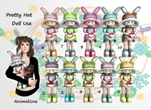 Pretty Hat Doll Usa No.10 Box