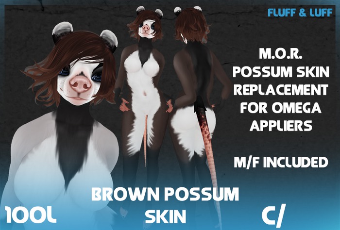 F&L - Possum Skin - Brown