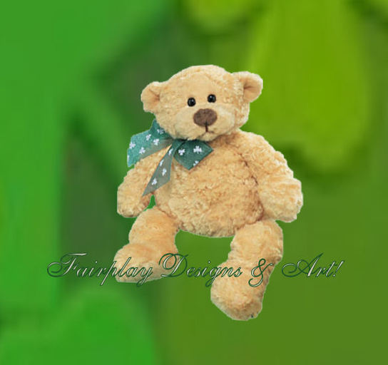 St Patrick's Day Bear