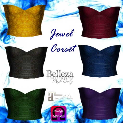 [CD] Box- Jewel corset Appliers