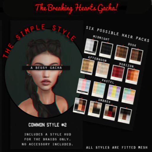 Beusy: The Simple Style (Pastel)[BreakingHeartsGacha] COMMON