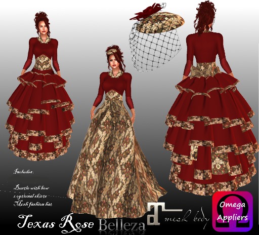 Texas Rose Dress-Bag