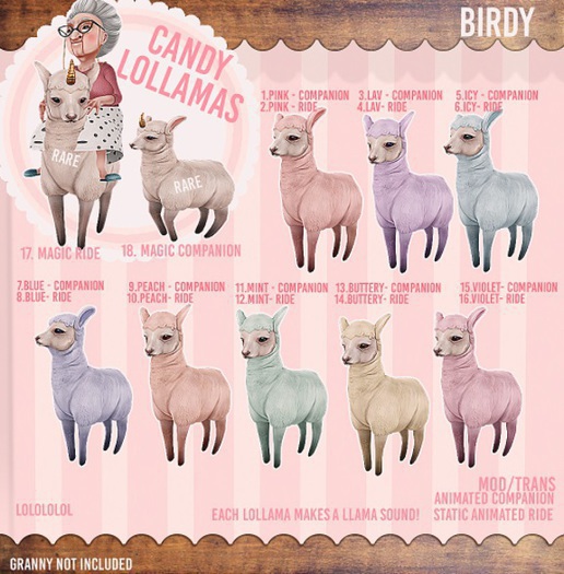 Birdy - Candy LOLlama - Companion - Violet [box]