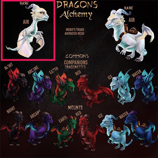 Alchemy - Dragonette - AIR RARE