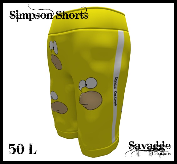 Homer Simpson Bermudas