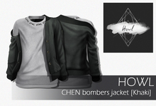 Howl - CHEN bombers jacket [KHAKI] WEAR