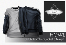 Howl - CHEN bombers jacket [L-NAVY] WEAR