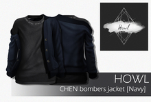Howl - CHEN bombers jacket [NAVY] WEAR