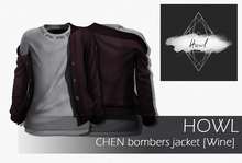 Howl - CHEN bombers jacket [WINE]  WEAR