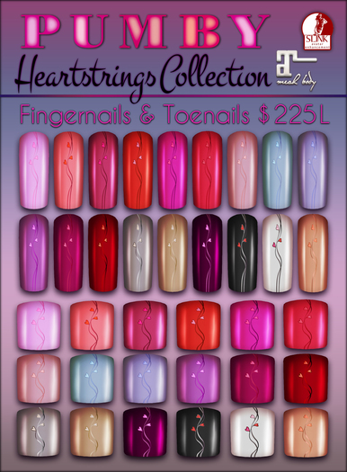 PUMBY* Slink & Maitreya - Heartstrings Collection Fatpack Huds