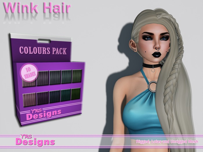 Wink Hair With Hud Colours