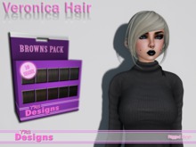Veronica Hair With Hud Browns