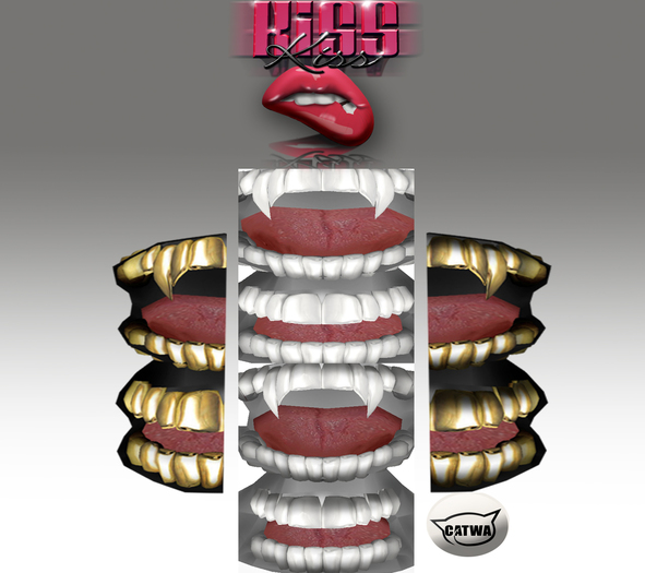 KissKiss Catwa Golden Grillz