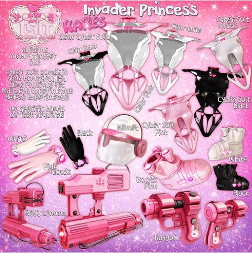 .tsg. Invader Princess - Helmet