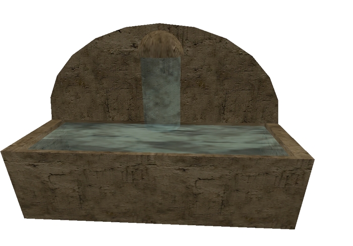 Wall fountain