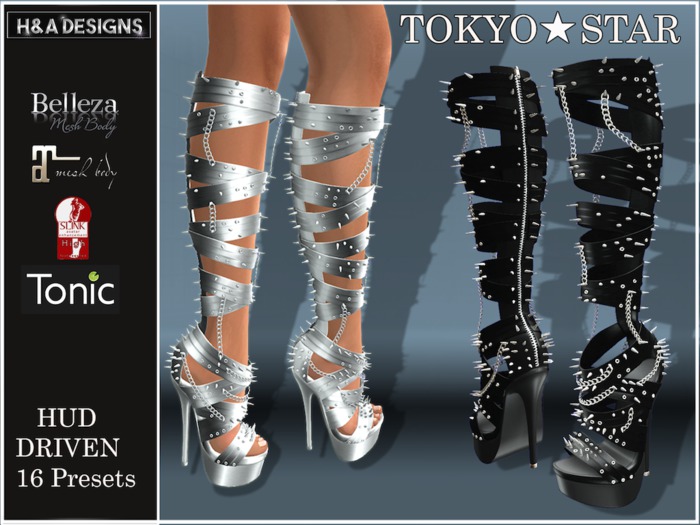 [H&A Designs]-Tokyo Star Boots_DEMO