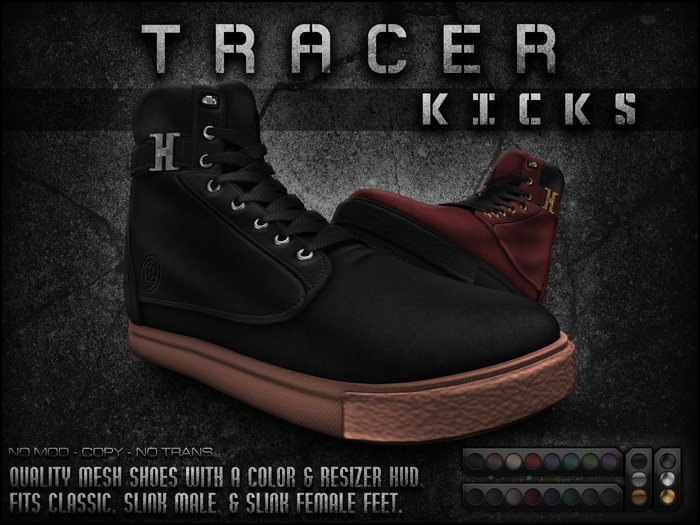 = REBELLION = "TRACER" KICKS - DEMO