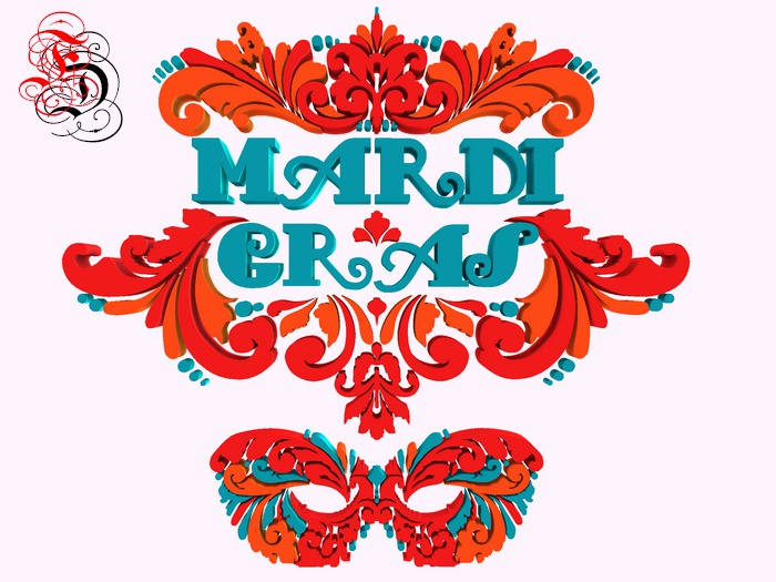 Frosensum ~ Mardi Gras Floral DEMO