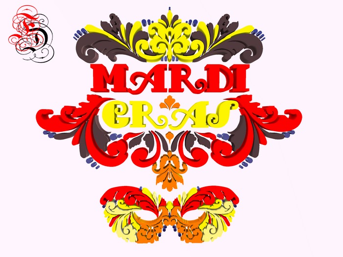 Frosensum ~ Mardi Gras Floral