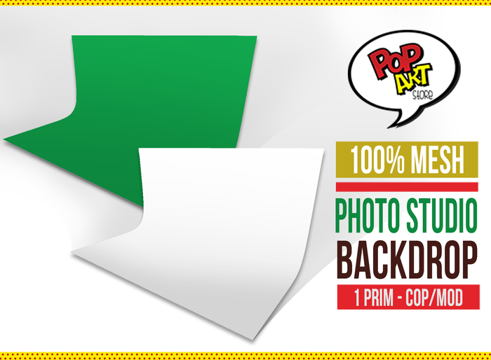 Pop Art Store - PHOTOSTUDIO BACKDROP