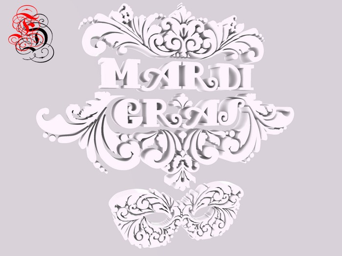 Frosensum ~ Mardi Gras Floral FULLPERM