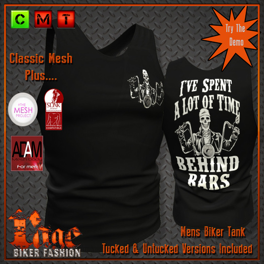 Behind Bars Muscle Shirt