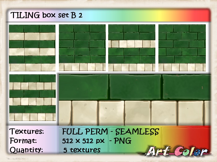 (ArtColor) Tiling box set B 2 - full perm