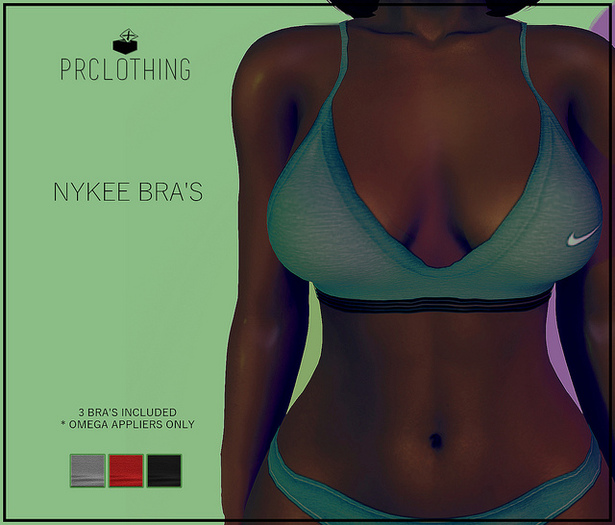 prclothing. Nykee Bra's : Three Color Pack