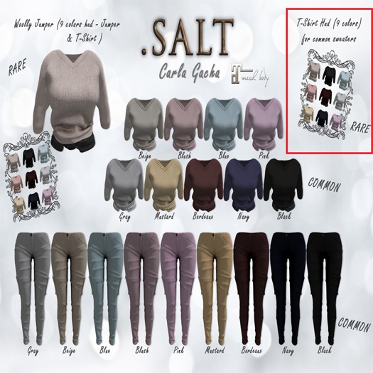 .SALT - CARLA T-SHIRT HUD - RARE