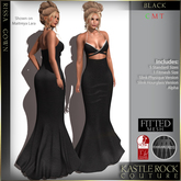 :KR: Rissa Gown - Black